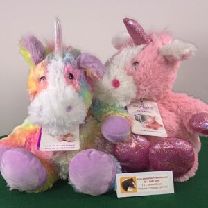 Hot / Cold Plush Unicorns are just so very soft and cuddly. So nice to snuggle into. Can be heated or chilled depending on what's needed.