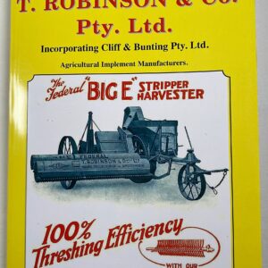 'T Robinson & Co', also incorporating the Cliff & Bunting' company, are manufacturers of agricultural implements from the mid 1800's onwards.