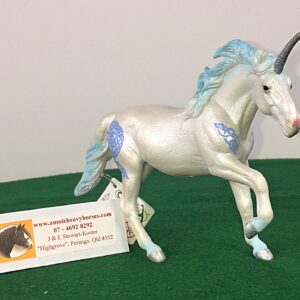This Blue Unicorn is a very lifelike figurine from the Collecta brand of toys featuring the mythical as well as the natural world in miniature.
