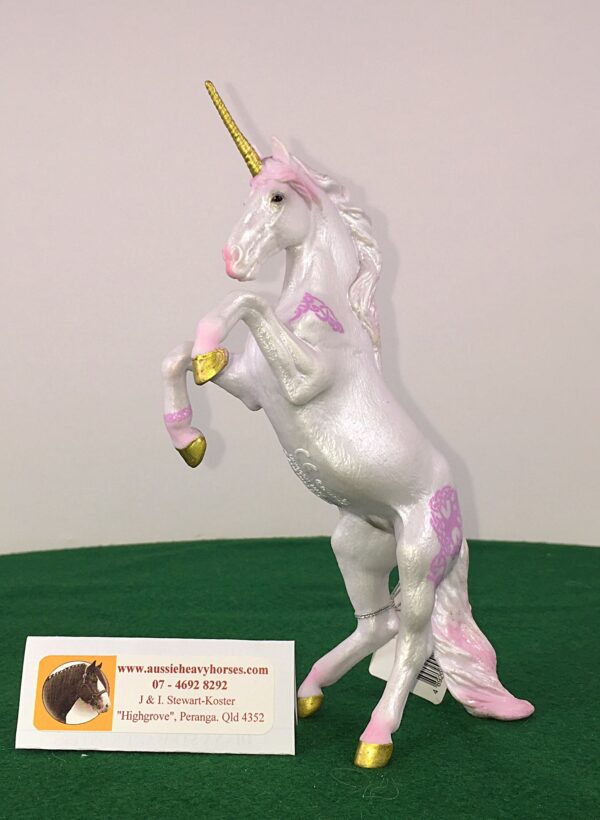 This Pink Unicorn is a very lifelike figurine from the Collecta brand of toys featuring the mythical as well as the natural world in miniature.